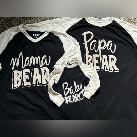 Matching Family Set by Lazy One “Papa, Mama & Baby Bear” - Picture 2 of 13